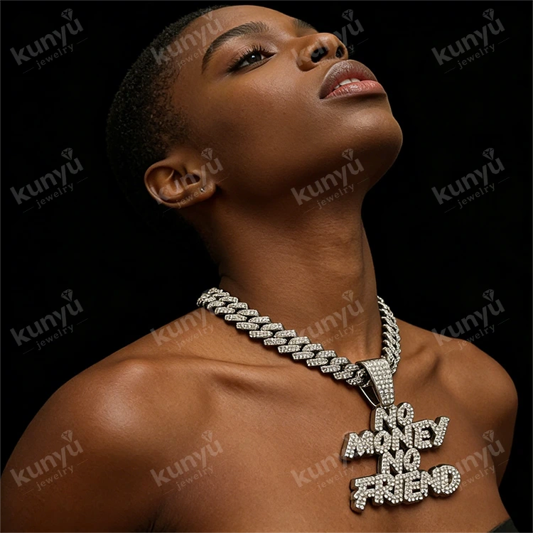 Iced Out Hip Hop Pendant